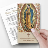 Beerdigung Loss Guadalupe Gebet Sympathiekarten