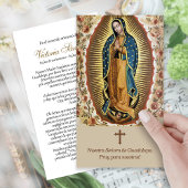 Beerdigung Loss Guadalupe Gebet Sympathiekarten