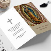 Beerdigung Loss Guadalupe Gebet Sympathiekarten