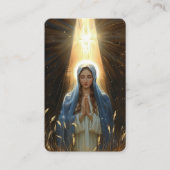 Beerdigung Loss Hail Mary Gebet Sympathie Karte (Vorderseite)