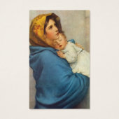 Beerdigung Loss Madonnina Gebet Sympathie Karten (Vorderseite)