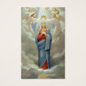 Beerdigung Loss Ruhm Mary Gebet Sympathiekarten (Vorderseite)