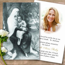 Beerdigung Loss St Anne & Mary Gebet Sympathiekart