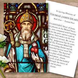 Beerdigung Loss St. Augustine Gebet Sympathiekarte