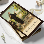 Beerdigung Loss St. Francis Gebet Sympathie Karten