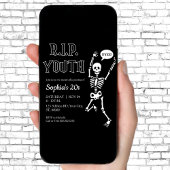 Beerdigung meiner Jugend, RIP 20 Einladung