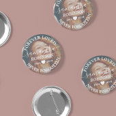 Beerdigung Memorial Vigil Foto Button