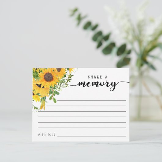 Beerdigung mit einer Memory Condolences Card teile Postkarte (Stehend Vorderseite)