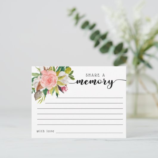 Beerdigung mit einer Memory Condolences Card teile Postkarte (Stehend Vorderseite)