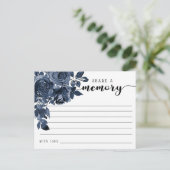 Beerdigung mit einer Memory Condolences Card teile Postkarte (Stehend Vorderseite)