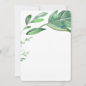 Beerdigung mit Foto, Lebensfeier Einladung (Rückseite)