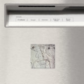 Beerdigung mit geschnitztem Relief eines Griffins Magnet (In Situ (Geschirrspüler))