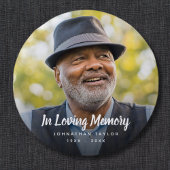 Beerdigung Personalisierter Gedenkfeier für kunden Button