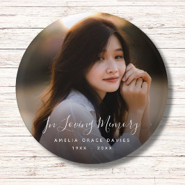 Beerdigung Personalisierter Gedenkfeier für kunden Button