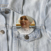 Beerdigung Personalisierter Gedenkfeier für kunden Button (Beispiel)