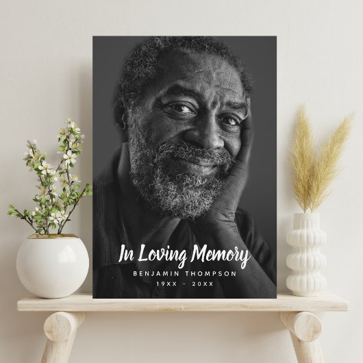 Beerdigung Personalisierter Gedenkfeier für kunden Fotoplatte