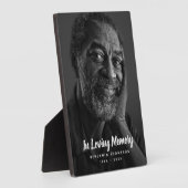 Beerdigung Personalisierter Gedenkfeier für kunden Fotoplatte (Seite)