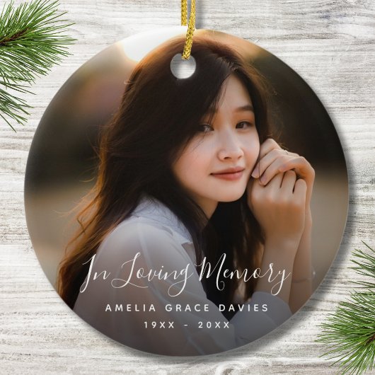 Beerdigung Personalisierter Gedenkfeier für kunden Keramik Ornament