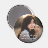 Beerdigung Personalisierter Gedenkfeier für kunden Magnet (Vorderseite/Rückseite)