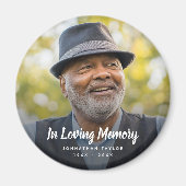 Beerdigung Personalisierter Gedenkfeier für kunden Magnet (Vorne)