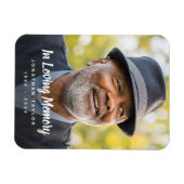 Beerdigung Personalisierter Gedenkfeier für kunden Magnet (Horizontal)