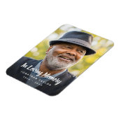 Beerdigung Personalisierter Gedenkfeier für kunden Magnet (Linke Seite)