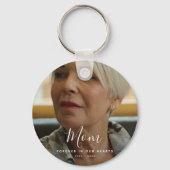 Beerdigung Personalisierter Gedenkfeier für kunden Schlüsselanhänger (Vorderseite)