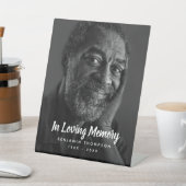 Beerdigung Personalisierter Gedenkfeier für kunden Sockelschild (In SItu)