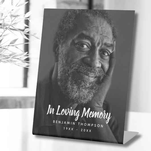 Beerdigung Personalisierter Gedenkfeier für kunden Sockelschild