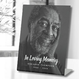 Beerdigung Personalisierter Gedenkfeier für kunden Sockelschild