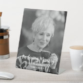 Beerdigung Personalisierter Gedenkfeier für kunden Sockelschild (In SItu)