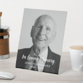 Beerdigung Personalisierter Gedenkfeier für kunden Sockelschild (In SItu)