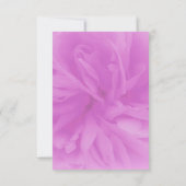 Beerdigung pink Soft Rose Foto Familie danke Karte (Rückseite)