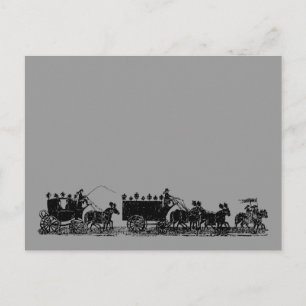 Beerdigung Postkarte