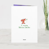 Beerdigung Programm Custom Hummingbird Lavender Bl (Rückseite)