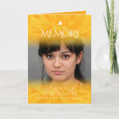 Beerdigung Programmreihenfolge des Dienstgrades Ge Programm (Vorderseite)