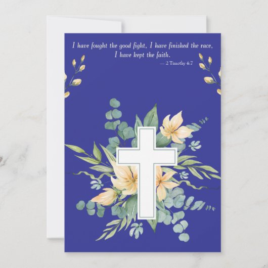 Beerdigung Save The Date (Vorderseite)