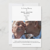 Beerdigung Save The Date (Rückseite)