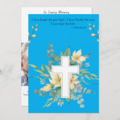 Beerdigung Save The Date (Vorne/Hinten)