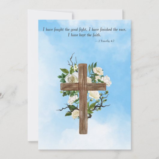 Beerdigung Save The Date (Vorderseite)