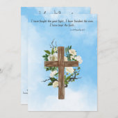 Beerdigung Save The Date (Vorne/Hinten)