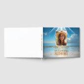 Beerdigung Service Memorial Foto Beach Sign In Gästebuch (Voll)