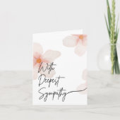 Beerdigung Sympathy Card Karte (Vorderseite)
