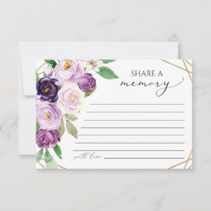 Beerdigung Teilen einer Speicherkarte Dankeskarte