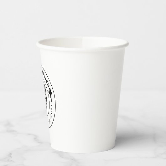 Beerdigung Thema RIP 20 20 Sonntag 30. Geburtstag Pappbecher (Links)