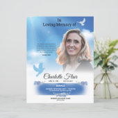 Beerdigung und Einladung (Stehend Vorderseite)