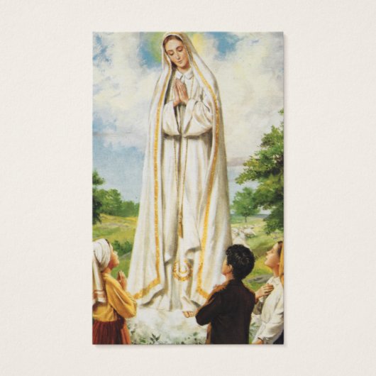 Beerdigung Unsere Frau von Fatima Gebet Sympathiek (Vorderseite)