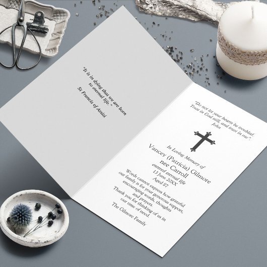 Beerdigung Verlust Gedenkstätte Jesus Gebet Sympat