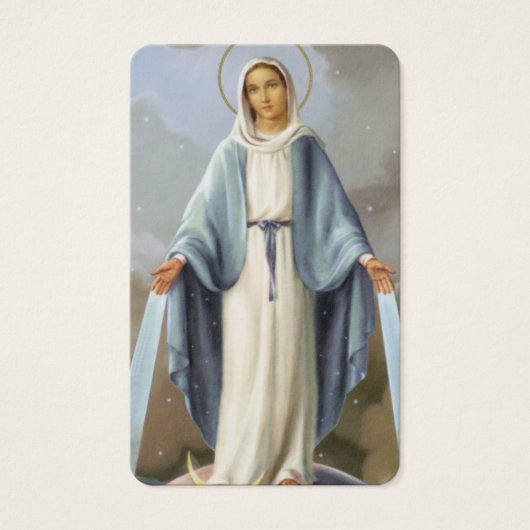 Beerdigung Verlust Heilige Jungfrau Gebet Sympathi (Vorderseite)