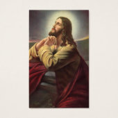 Beerdigung Verlust Jesus Gebet Sympathiekarten (Vorderseite)